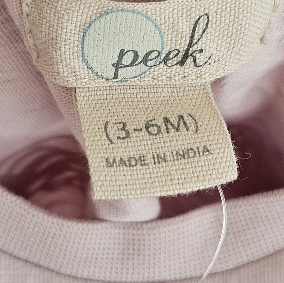 NWT Peek Tshirt and Shorts Set Floral Shorts Outfits Baby Kids size 3-6‎ months - Picture 5 of 5